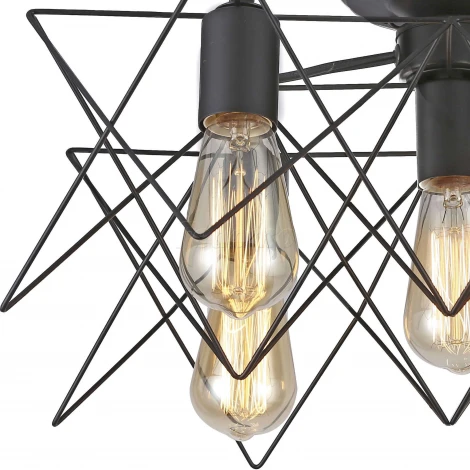 Потолочная люстра Arte Lamp Tela A6048PL-5BK