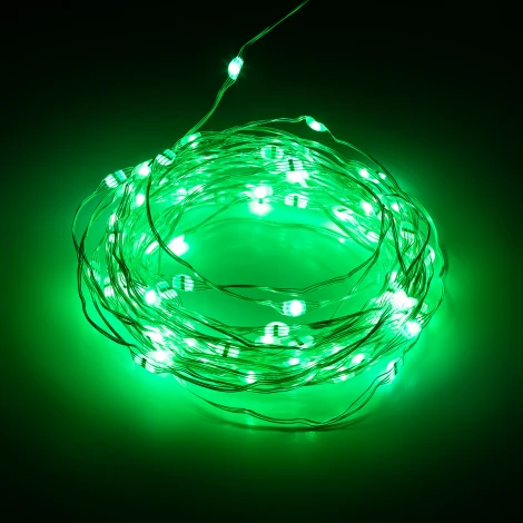 Светодиодная гирлянда Нить с управлением смартфоном 10м RGB ЭРА ЕGNIG - PU-1