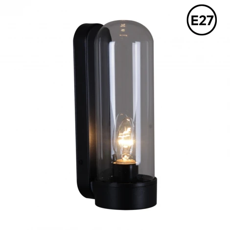 Настенный фонарь уличный Reluce 08336-9.2-001JH E27 BK RLOS