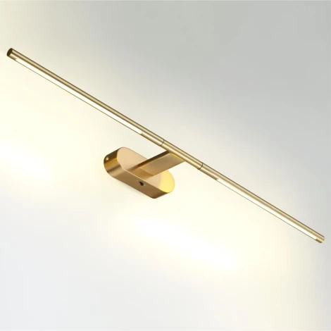 Подсветка для картин Odeon Light Aledo 6635/9WL HIGHTECH металл/античная бронза/акрил IP20 LED 9W 3000K/4000K/6000K 220V (выключатель)