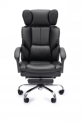 Офисное кресло Chairman CH644 экокожа, черный 7162325