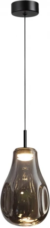 Подвесной светильник Odeon Light Nave 5098/4LC черный/дымчатый/металл/стекло LED 4W 4000K (220V, на проводе)