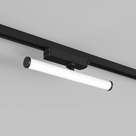Трековый светильник однофазный 220V Denkirs Strom DK6448-BK (LED)