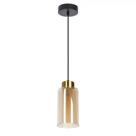 Подвесной светильник Arte Lamp Leo A7027SP-1BK (220V, на проводе, круглые)
