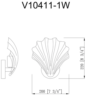Бра Moderli Justine V10411-1W