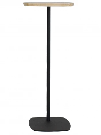 Стол придиванный Дей дуб янтарный/черный Mebelik 008959