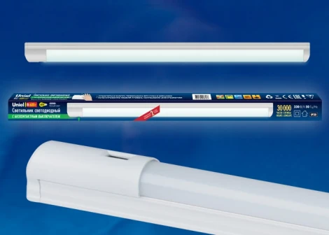 Настенный светильник линейный светодиодный с датчиком движения ULI-L24-8W/4200K IP20 Uniel SENSOR WHITE (220V)