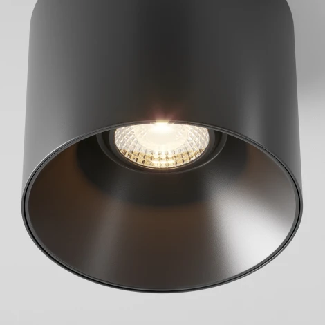 Потолочный светильник Alfa LED 3000K 1x25Вт 60° Maytoni Technical C064CL-01-25W3K-RD-B (220V, круглые)