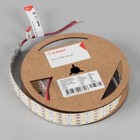 Светодиодная лента UL-A320-24mm 24V Day4000 (10 W/m, IP20, 3m) (Arlight) 061390