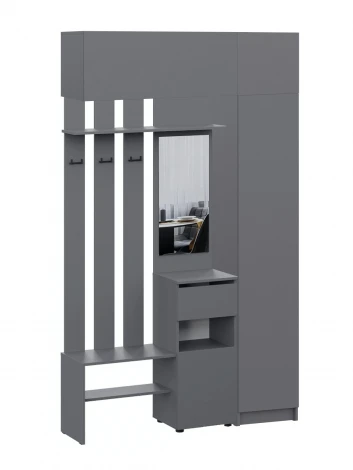 Прихожая Бали, Графит. Комплект 14 Арника 00-00287671