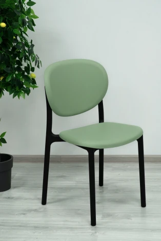 Стул Sheffilton SHT-S180 нежно-мятный/коричневый 4179116625