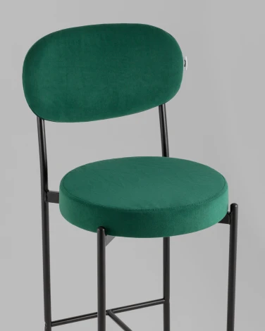 Стул Бриф Original N полубарный велюр зеленый 2 шт. Stool Group УТ000043059