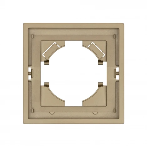 Рамка пластиковая FRM-TENDO-SFPL-1-GD (Arlight, Матовый песочный) 054643