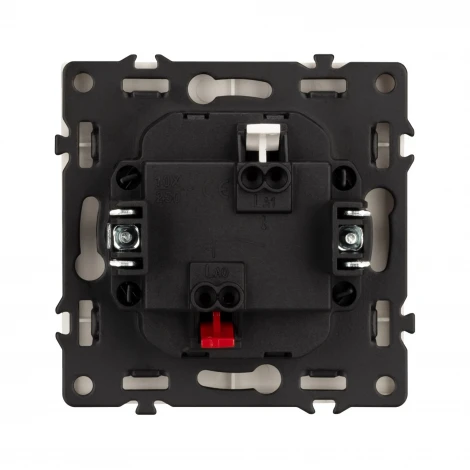 Механизм звонкового выключателя SWT-NOBE-MKR1-SFPL-WH (230V, 10A) (Arlight, Белый кварц) 054237(1)