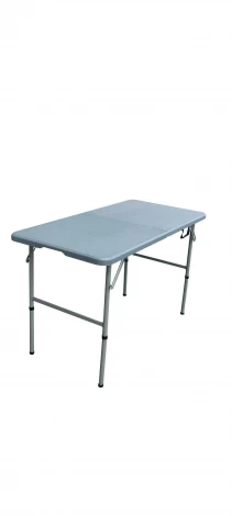 Стол складной чемодан SN 122х61х74см серый Stool Group УТ000042880