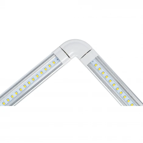 Светильник светодиодный для мебели набор из 2-х шт. ULM-F45-2x6W/4500K IP20 SILVER (220V, выключатель)