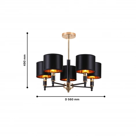 Потолочная люстра F-Promo Lorus 2589-5P