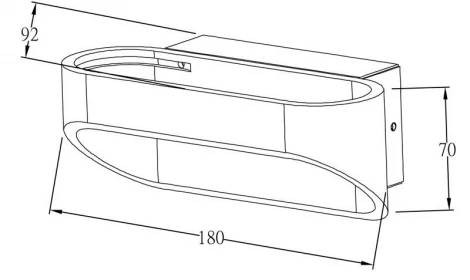Настенный светильник Deko-Light Elevato 341081