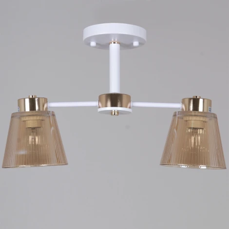 Подвесная люстра на штанге Reluce 20560-0.3-02 WH+FG