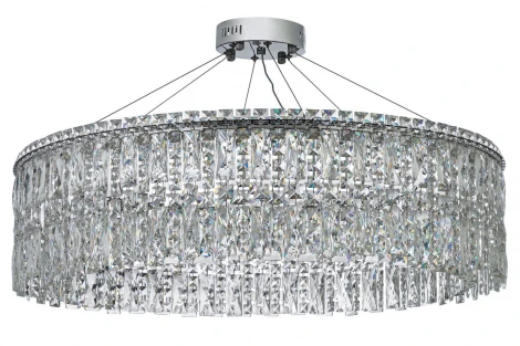 Подвесная люстра Arti Lampadari Ovindoli Ovindoli L 1.5.80.100 N (LED, 220V, на тросе, круглые)