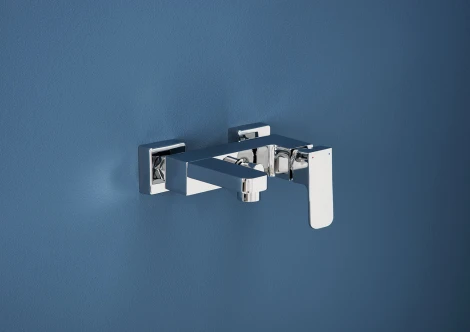 Смеситель Aquanet Cubic SD90441 для ванны с душем