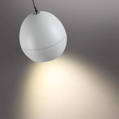 Светильник подвесной Novotech Sfero 359341 белый LED 7W 3000K 760Лм 220V (на проводе, шар)