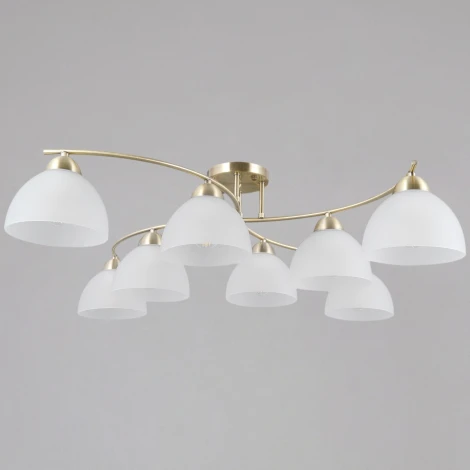 Потолочная люстра на штанге ILLUMICO IL0909-8CSQ-26 AB ELITE