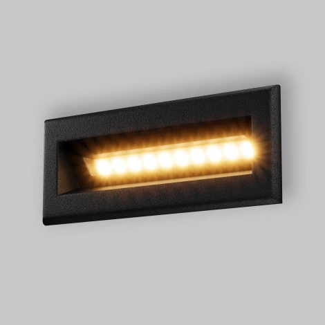 Подсветка для лестниц и ступеней встраиваемая Maytoni Bosca O045SL-L5B3K (LED, 220V, IP65)