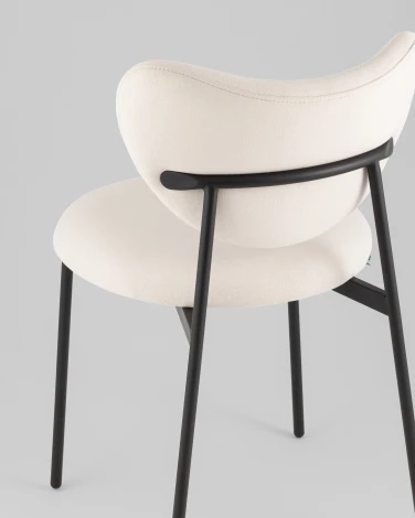 Стул Rina велюр молочный Stool Group УТ000042340