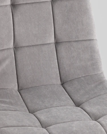 Стул Одди Original велюр серый Stool Group УТ000041988