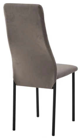 Стул МОНАКО цвет Marseille-16 Капучино, велюр / Черный каркас M-City 64601