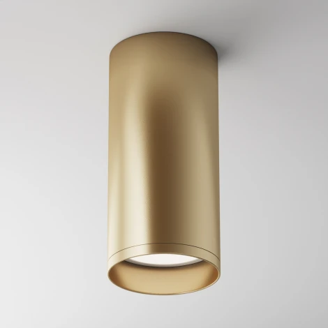 Потолочный светильник Focus GU10 1x50Вт Maytoni Technical C010CL-01MG (220V, круглые)