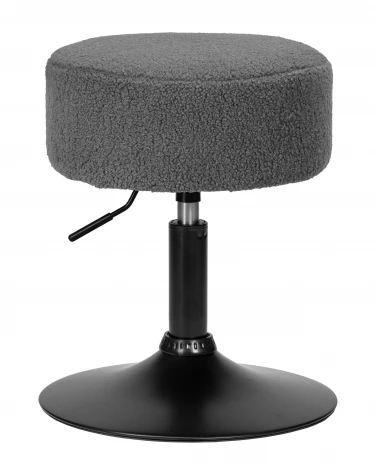 Пуф DOBRIN DANNY BLACK (темно-серое букле (16)) LM-2050_BlackBase