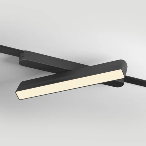 Трековый светильник магнитный 48V Denkirs Air Linear DK5303-BK (LED)