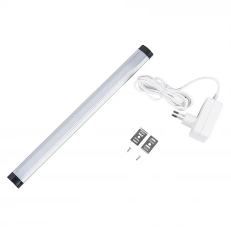 Светильник светодиодный для мебели ULI-F48-3W/4500K SENSOR IP20 SILVER (220V, сенсорный выключатель)
