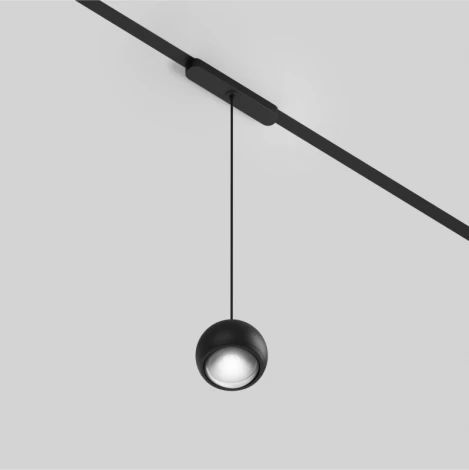 Трековый светильник магнитный 48V Denkirs Air Hang DK5346-BK (LED, шар)