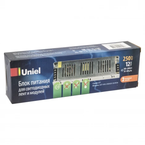 Блок питания UET-VAS-250A20 12V IP20 Uniel UET-VAS