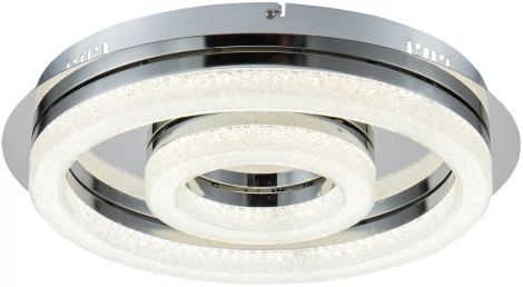 Потолочный светильник круглый Freya Сaprice FR6001CL-L33CH (LED, 220V)