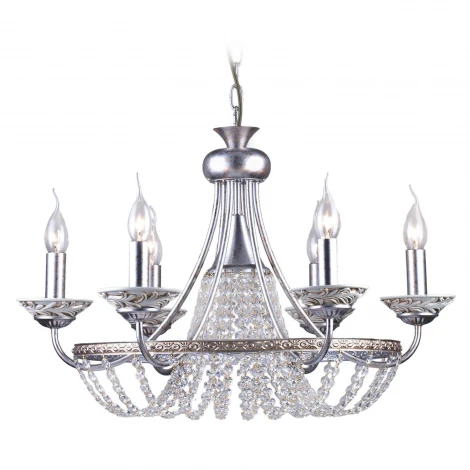 Подвесная люстра Arti Lampadari Latera E 1.1.6 S (220V, на цепи, подсвечник, свеча)