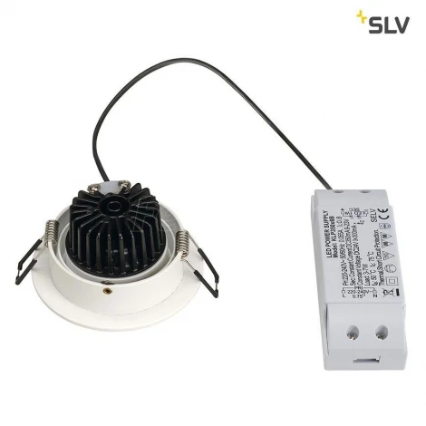 Встраиваемый точечный светильник Slv New Tria 113871