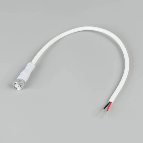 Коннектор питания ARL-WAVE-1615-CON-POWER-FEMALE-2PIN-WHT (Arlight, IP67 Пластик) 059758