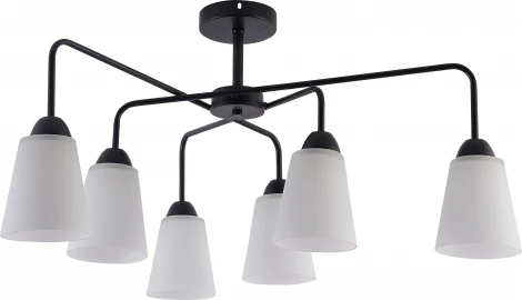 Потолочная люстра на штанге Rivoli Jodie 9190-306 6хЕ27 60 Вт