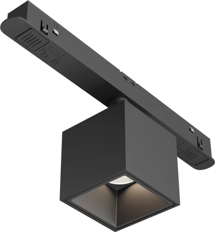 Трековый светильник магнитный 48V Maytoni Alfa S TR133-2-7W4K-B (LED, куб)