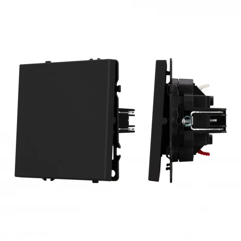 Механизм звонкового выключателя SWT-NOBE-MKR1-SFPL-BK (230V, 10A) (Arlight, Черный оникс) 054270(1)