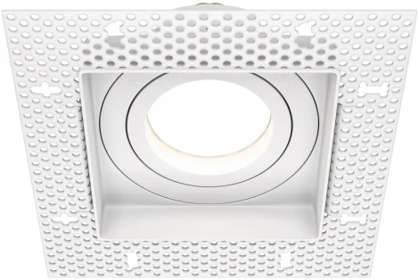 Встраиваемый светильник Atom GU10 1x50Вт Maytoni Technical DL003-01-W (220V)