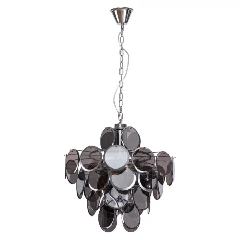 Подвесная люстра каскадная Divinare Chloe 7566/02 SP-8 (220V, хрусталь, на цепи)