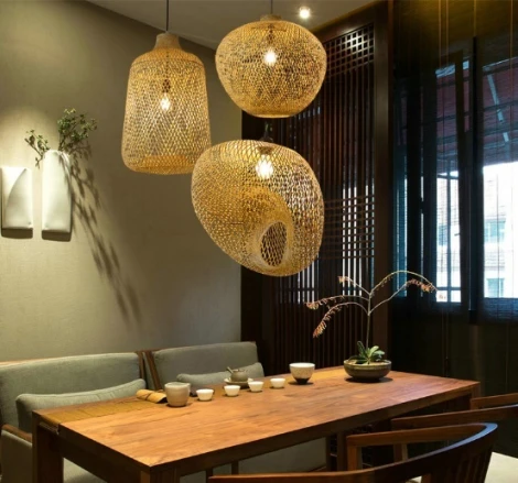 Подвесной светильник с регулировкой цветовой температуры Inodesign Rattan INO_Rattan 44.3042