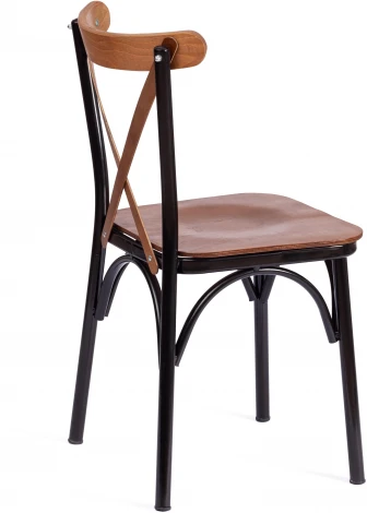 Стул CROSSY (mod. 251) Tetchair (Орех,Черный).