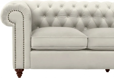 Диван Chester Classic ОГОГО (арт.344525), (Ткань/Белый)