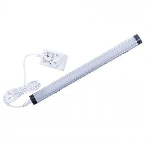 Светильник светодиодный для мебели ULI-F48-3W/4500K SENSOR IP20 SILVER (220V, сенсорный выключатель)